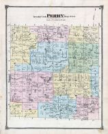 Perry Township, Perry P.O., Spalding Lake, Shiawassee County 1875